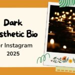 151+ Dark Aesthetic Bio For Instagram