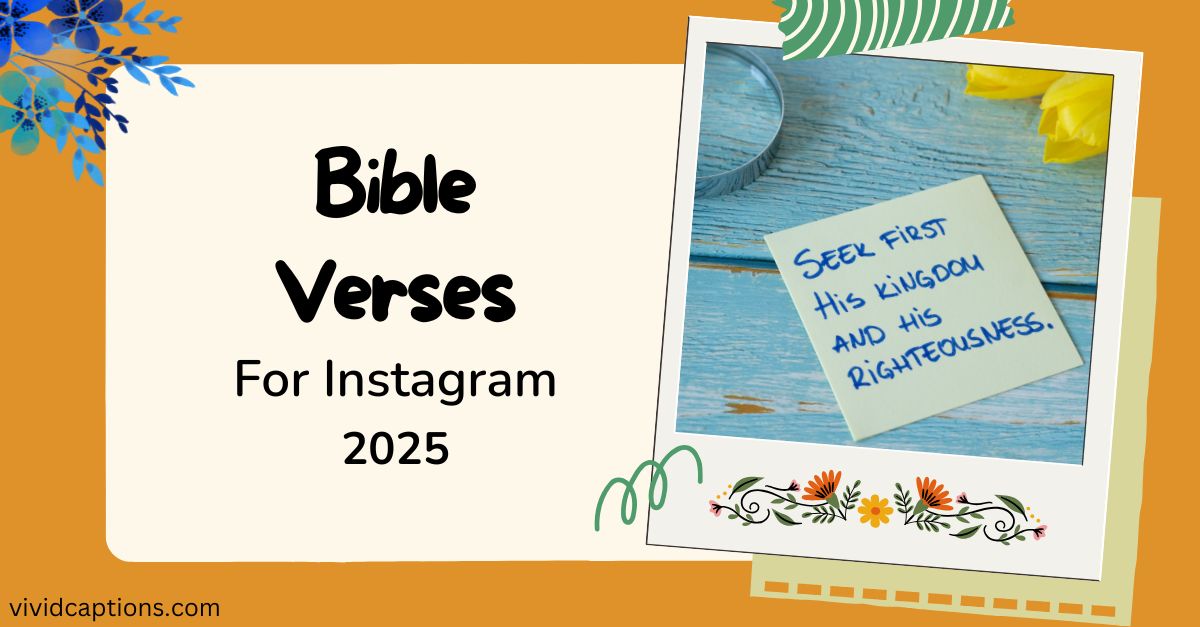 99+ Bible Verses For Instagram Bio