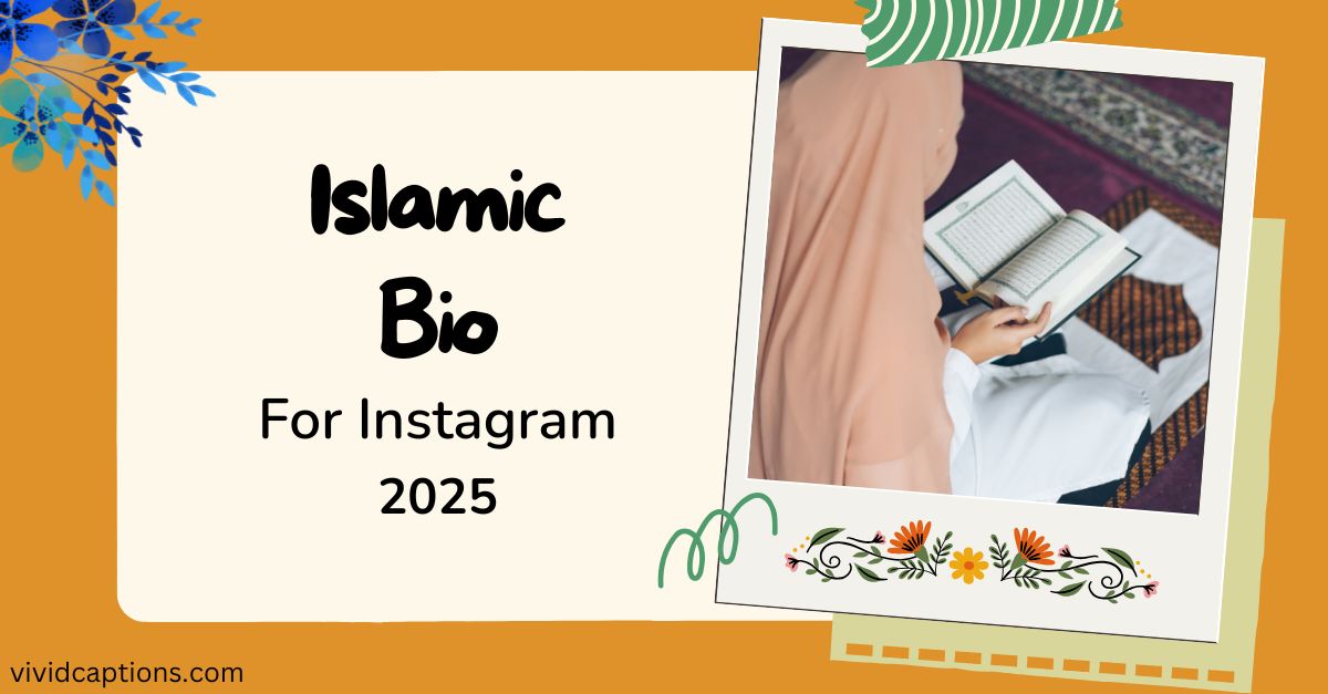 Islamic Bio For Instagram in Arabic